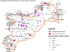 Mapa významnějších kulturních hodnot Beskyd